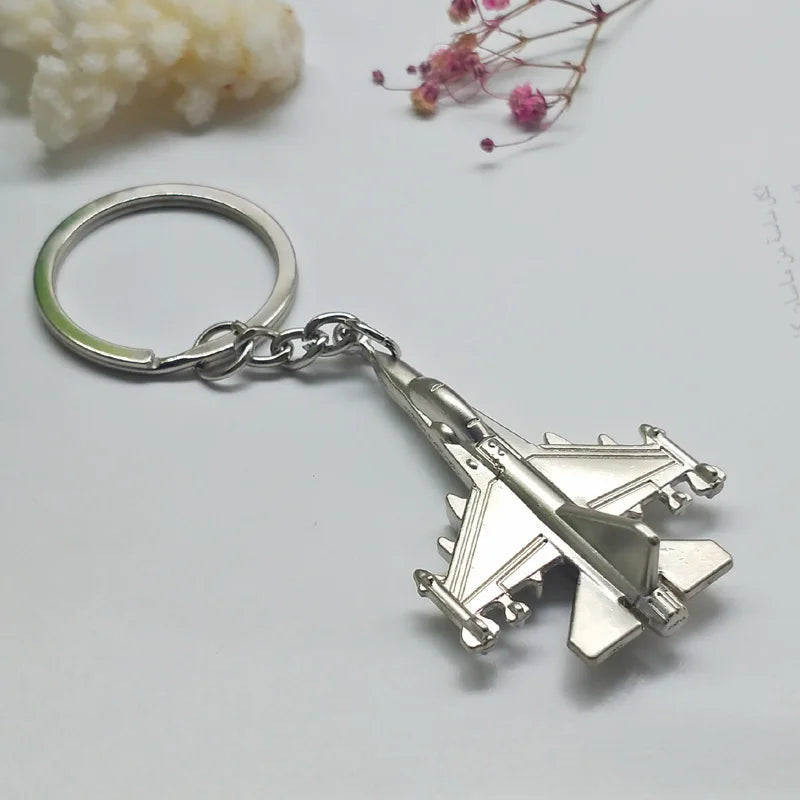 For future Pilots , keep your goal in your hand with our Aircraft Metal Key Chain