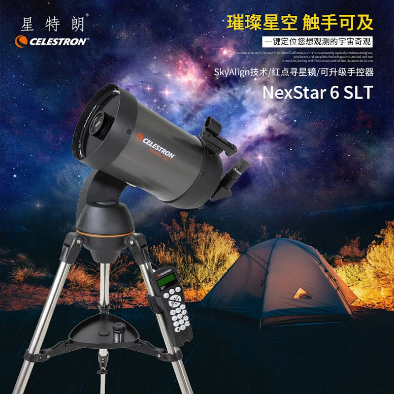 Celestron NexStar 150SLT F10 Schmidt-Cassegrain C6 Computerised Astronomical Telescope Starbright XLT #22088