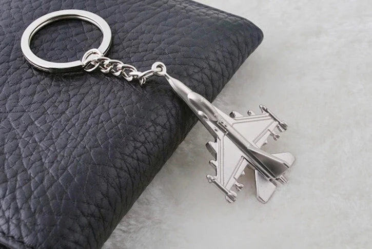 For future Pilots , keep your goal in your hand with our Aircraft Metal Key Chain