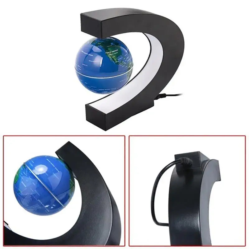 LED World Globe Map , Floating Magnetic Levitation Electronic