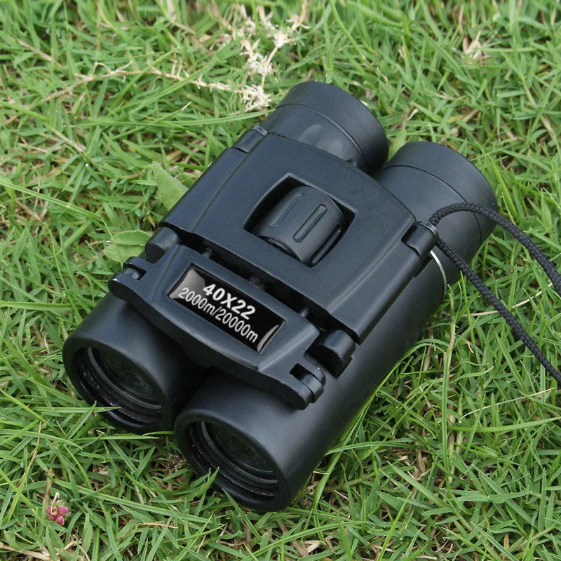 40x22 HD Powerful Binoculars 2000M Long Range Folding Mini Telescope , code : ES107