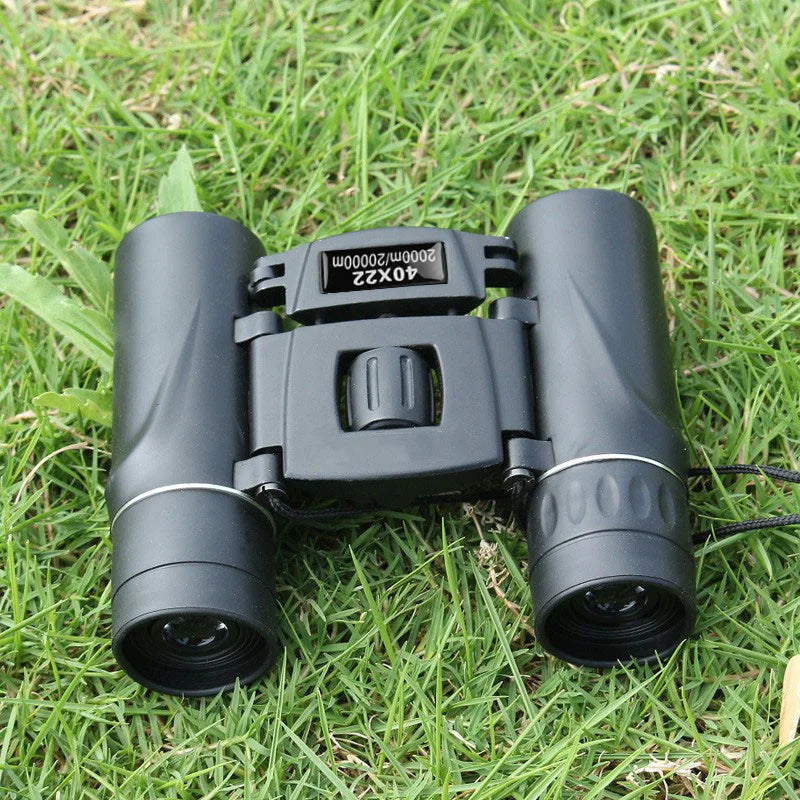 40x22 HD Powerful Binoculars 2000M Long Range Folding Mini Telescope , code : ES107