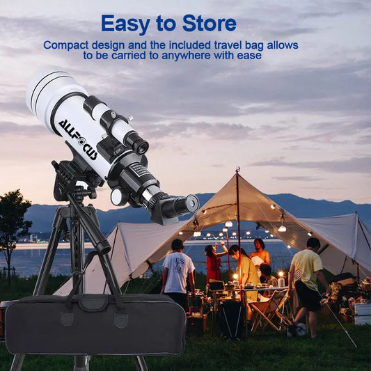 Professional Astronomical adults Kids,40070,20-333X Refracting Telescope Portable Tripod,Phone Holder | code : ES130