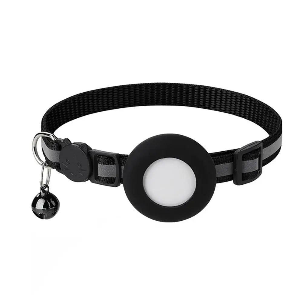 Silicone Anti-Lost Pet Cat Collar: Protective Wearable Tracker for Apple Airtag  , Code ES116