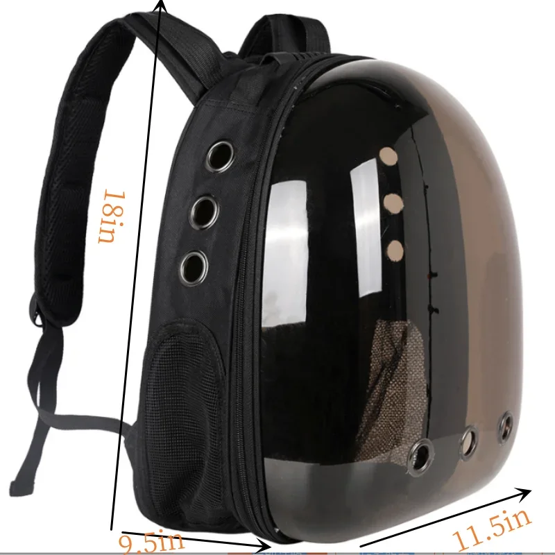 Portable and Transparent Space Capsule, Cat Bags, Pet Backpacks, Breathable Backpack, Cod ES118