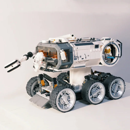 BLOCK Wandering Earth 2 Movie Peripheral Moon Base Mobile Car Children's Toy Gift code : ES126