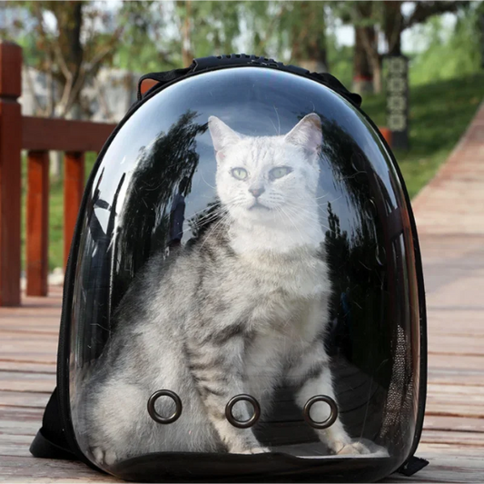 Portable and Transparent Space Capsule, Cat Bags, Pet Backpacks, Breathable Backpack, Cod ES118