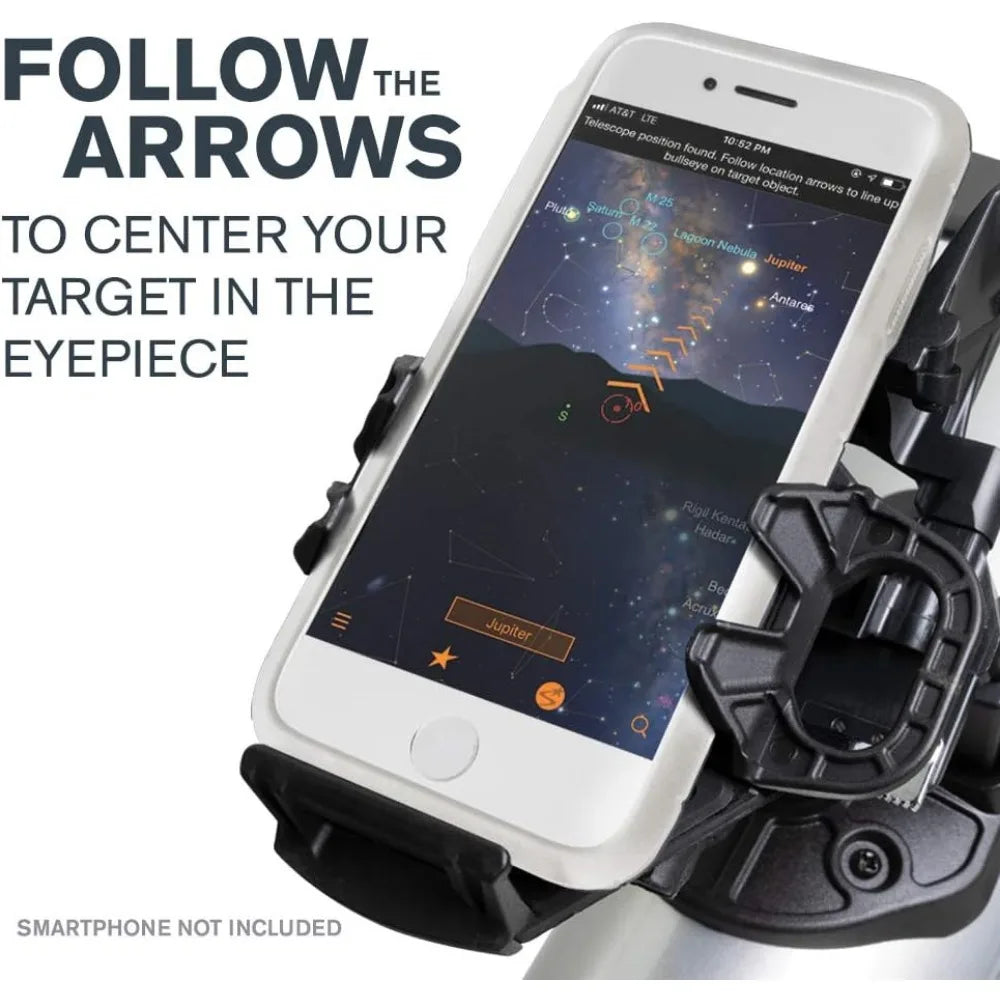 Celestron – StarSense Explorer LT 80AZ Smartphone App-Enabled Telescope – Works with StarSense App to Help You Find Stars, Planets & More – iPhone/Android Compatible  | code : SE135