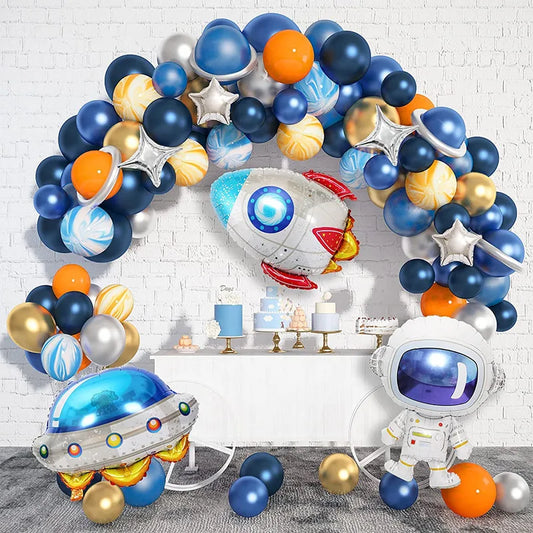 106pcs space-themed kids event and birthday party