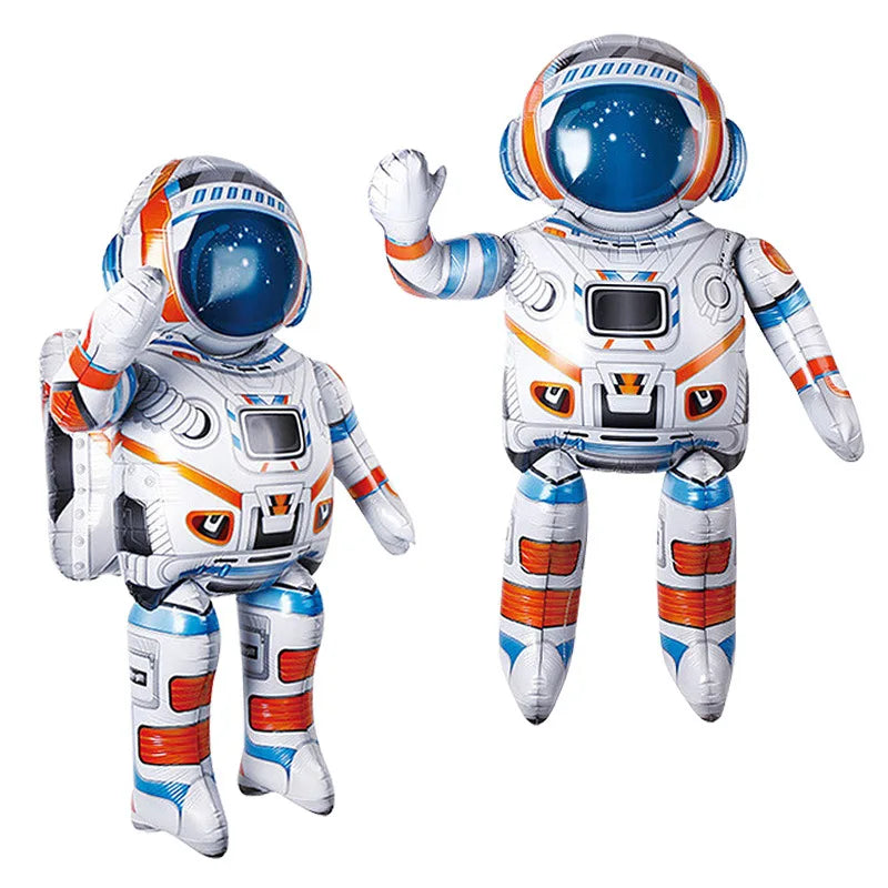 1Pcs Space Theme Birthday Party Rocket Astronaut Balloon Birthday Party Decoration , ES113